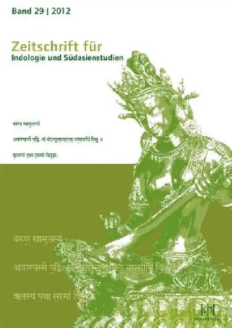 Zeitschrift Fur Indologie Und Sudasienstudien 29 (2012) by Thomas Oberlies, Hans Harder