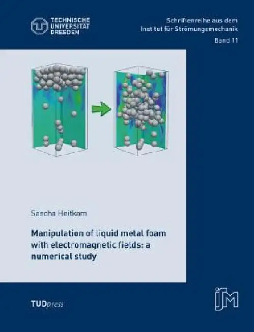 Manipulation of liquid metal foam with electromagnetic fields: a numerical study by Sascha Heitkam