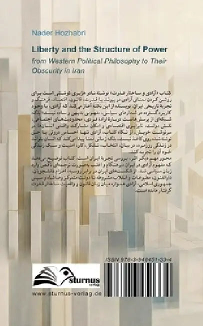 Liberty and the Structure of Power: From Western Political Philosophy to Their Obscurity in Iran by Nader Hozhabri