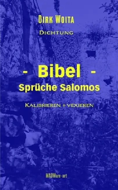 BIBEL - Sprüche Salomos: Kalibrieren + vexieren by Madware-Art, Dirk Woita