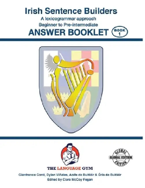 IRISH SENTENCE BUILDERS - B to Pre - ANSWER BOOK: Sentence Builder by Dylan Viñales