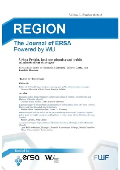 Urban Freight, land use planning and public administration strategies by Edoardo Marcucci