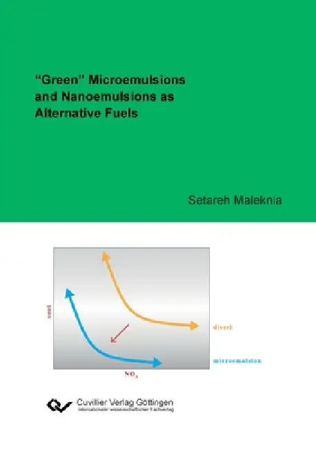 "Green" Microemulsions and Nanoemulsions as Alternative Fuels by Setareh Maleknia