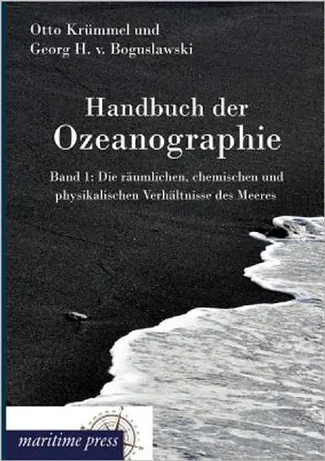 Handbuch der Ozeanographie by Von Boguslawski, Georg Heinrich