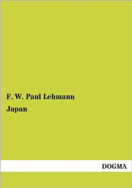 Japan by Lehmann, F. W. Paul