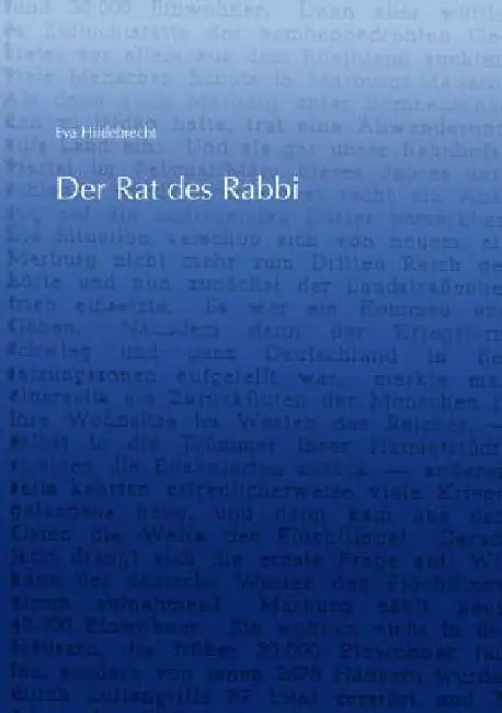 Der Rat Des Rabbi by Eva Hildebrecht
