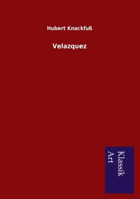 Velazquez by Hubert Knackfuß