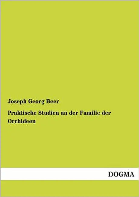 Praktische Studien an der Familie der Orchideen by Beer, Joseph Georg