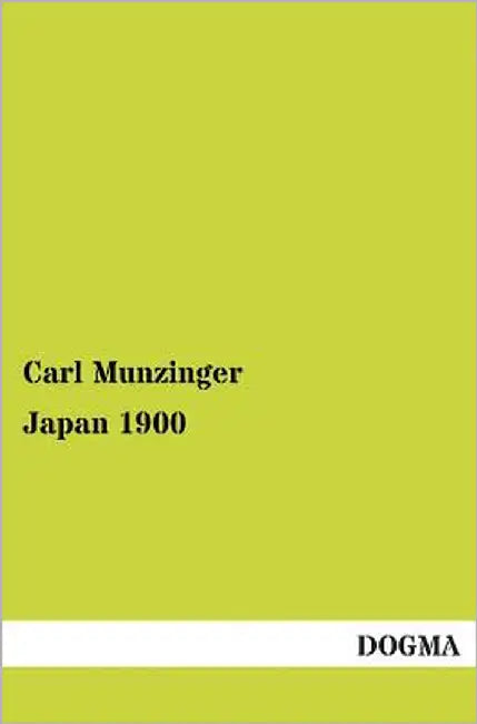 Japan 1900 by Munzinger, Carl