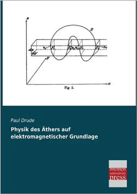 Physik des Äthers auf elektromagnetischer Grundlage by Drude, Paul