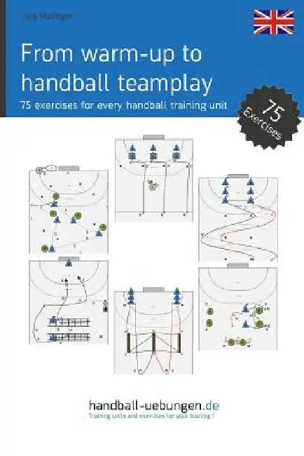 From warm-up to handball team play: 75 exercises for every handball training unit by Jörg Madinger