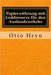 Papierwährung mit Goldreserve für den Auslandsverkehr: Originalausgabe von 1894 by Otto Heyn