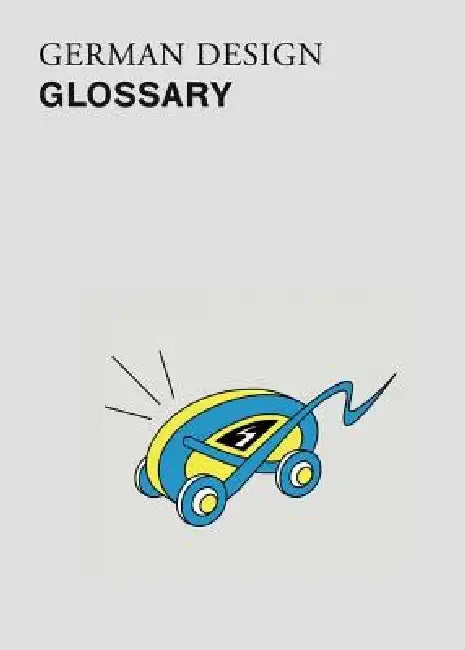 German Design Glossary by Esra Aydin