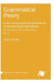 Grammatical theory: From transformational grammar to constraint-based approaches. Second revised and extended edition. Vol. II. by Stefan Müller