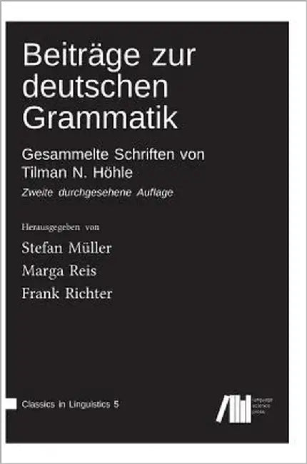 Beiträge zur deutschen Grammatik by Müller, Stefan