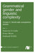 Grammatical gender and linguistic complexity II by Francesca Di Garbo