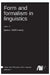 Form and formalism in linguistics by James McElvenny