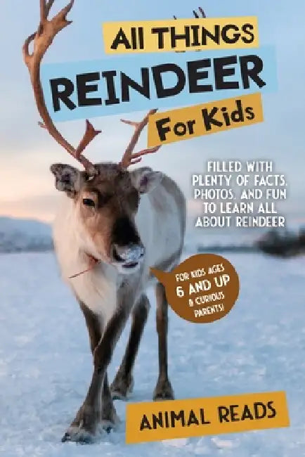 All Things Reindeer For Kids: Filled With Plenty of Facts, Photos, and Fun to Learn all About Reindeer by Animal Reads