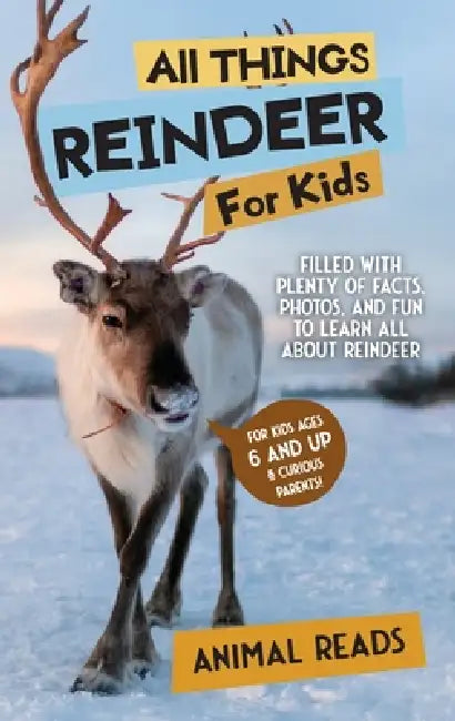 All Things Reindeer For Kids: Filled With Plenty of Facts, Photos, and Fun to Learn all About Reindeer by Animal Reads