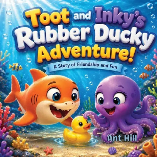 Toot and Inky's Super-Splashy Rubber Ducky Adventure!: A story of friendship and bravery. by Ant Hill