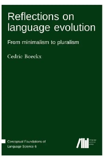 Reflections on language evolution by Cedric Boeckx