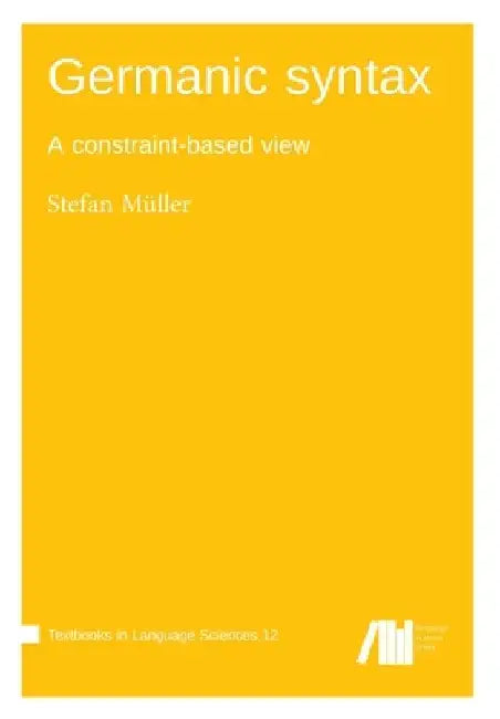 Germanic syntax by Stefan Müller