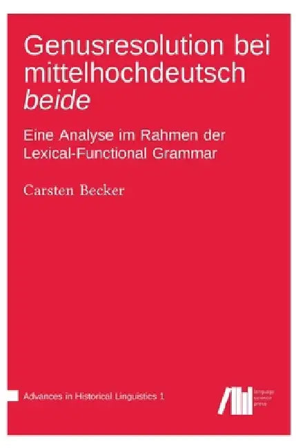 Genusresolution bei mittelhochdeutsch beide by Carsten Becker
