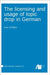 The licensing and usage of topic drop in German by Schäfer, Lisa