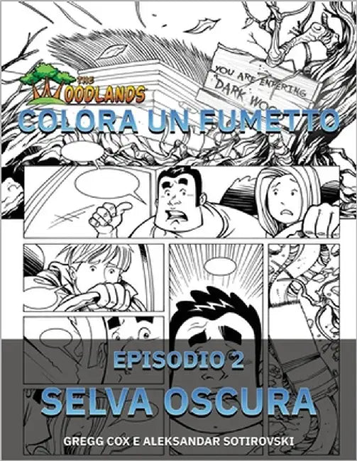 Colora Un Fumetto: Selva Oscura by Sotirovski, Aleksandar