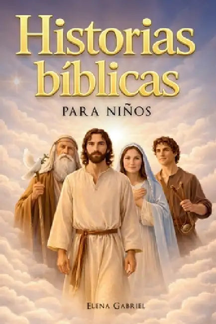 Las historias bíblicas más bellas narradas para niños - Desde Adán y Eva hasta Abraham, Moisés y Jesús: Historias de la Santa Biblia para niños, perfe by Elena Gabriel