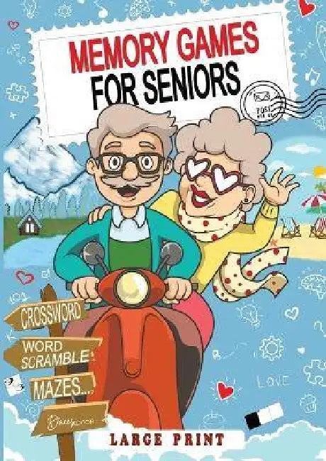 Memory Games for Seniors: Activates your Mind with 571 Engaging and Stimulating Activities, perfect for Seniors and Brilliant Grandparents. by Teacher Tailor