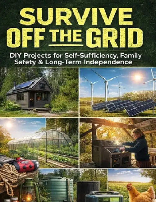 Survive Off the Grid; DIY Projects for Self-Sufficiency, Family Safety & Long-Term Independence by The Practical Survivalist