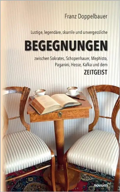 Lustige, legendäre, skurrile und unvergessliche BEGEGNUNGEN zwischen Sokrates, Schopenhauer, Mephisto, Paganini, Hesse, Kafka und dem Zeitgeist by Franz Doppelbauer
