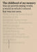 Laurent Ziegler: The Childhood of My Memory by Laurent Ziegler, Sonja Busch, Claudia Mazanek