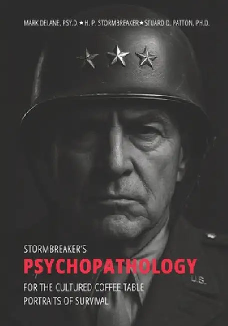 Stormbreaker's Psychopathology for the Cultured Coffee Table: Black & White Edition by Mark Delane Psy D., Stuard D. Patton, H. P. Stormbreaker