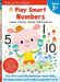 Play Smart Numbers Age 3+: Preschool Activity Workbook with Stickers for Toddlers Ages 3, 4, 5: Learn Pre-Math Skills: Numbers, Counting, Tracing by Gakken Early Childhood Experts