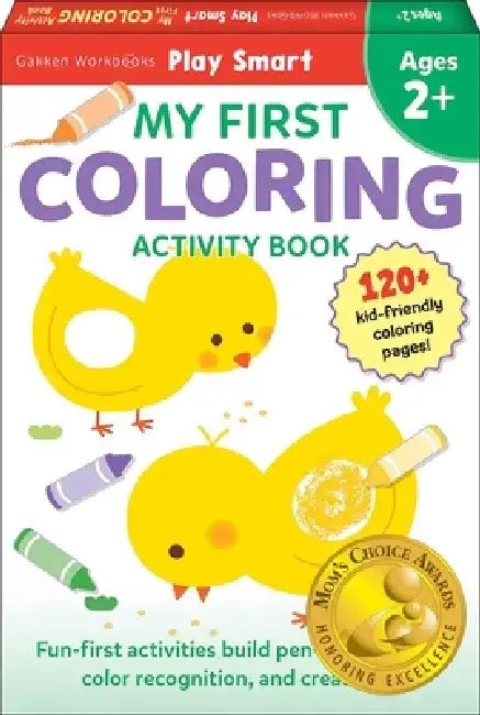 Play Smart My First Coloring Book 2+ by Gakken Early Childhood Experts