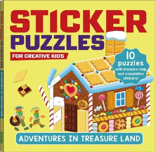 Sticker Puzzles; Adventures in Treasureland: For Creative Kids by Gakken Early Childhood Experts