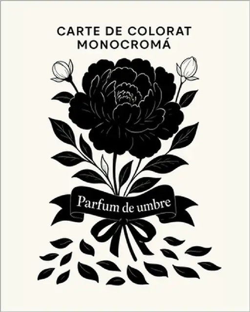 Carte de colorat monocromă - Parfum de umbre by Viss, Stella