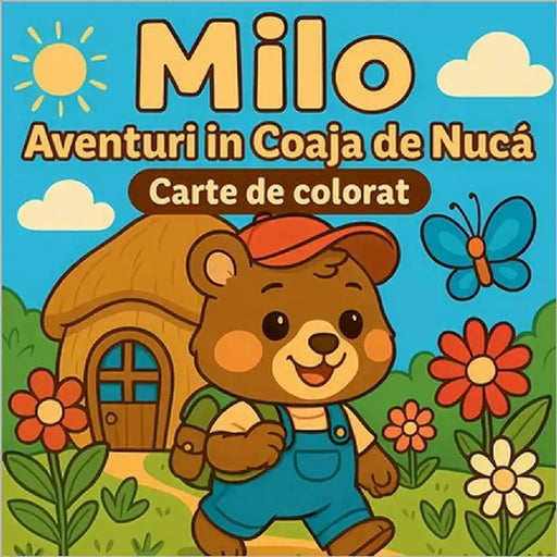 Milo, aventuri în coaja de nucă - Carte de colorat by Martin, Chris