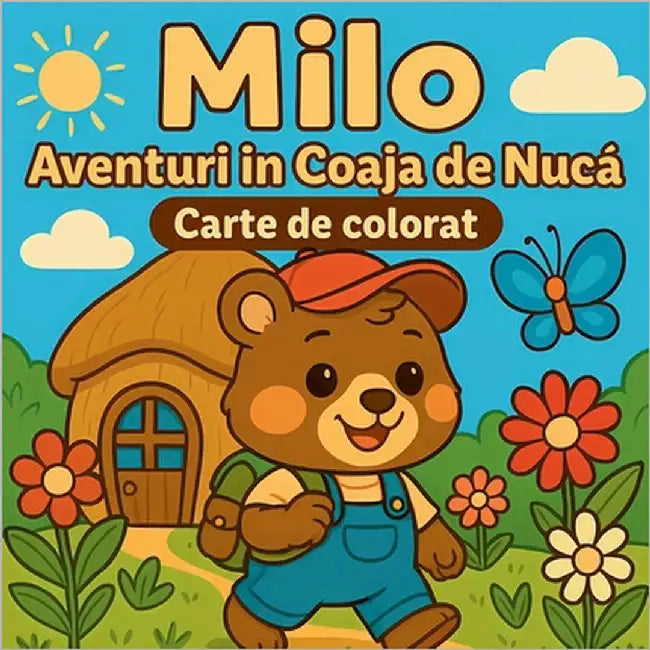 Milo, aventuri în coaja de nucă - Carte de colorat by Martin, Chris