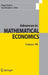 Advances in Mathematical Economics Volume 18 by Shigeo Kusuoka