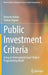 Public Investment Criteria: Using an Interregional Input-Output Programming Model by Hirotada Kohno