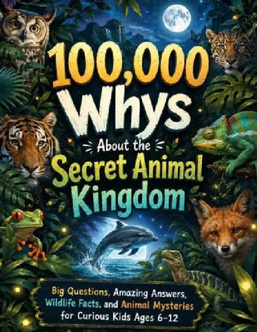 100,000 Whys About the Secret Animal Kingdom: Big Questions, Amazing Answers, Wildlife Facts, and Animal Mysteries for Curious Kids Ages 6-12 by Dr Carrie K Aquirre