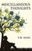 Miscellaneous Thoughts by V. M. Sang
