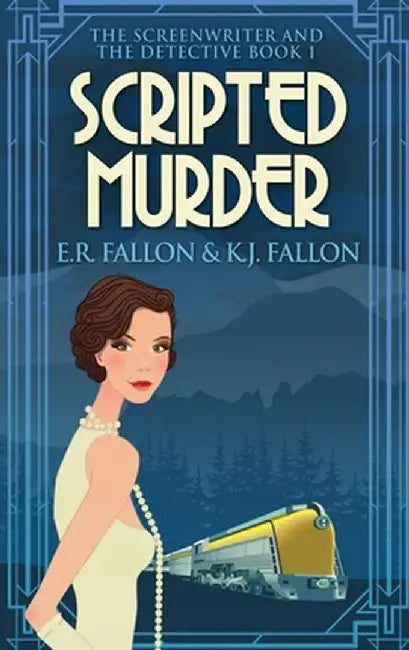 Scripted Murder: Large Print Hardcover Edition by E. R. Fallon