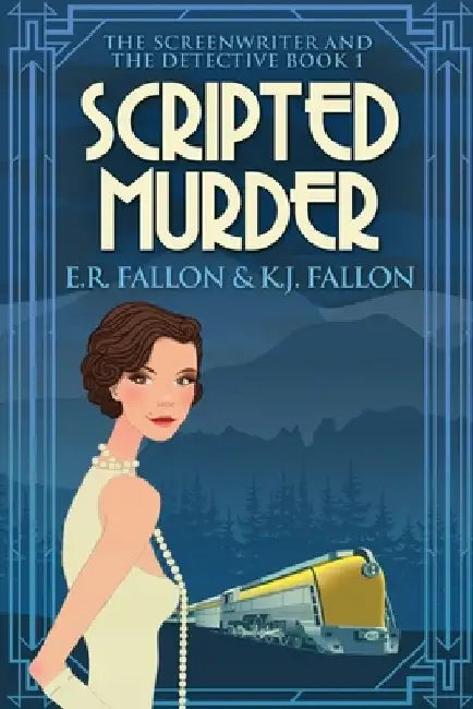 Scripted Murder: Large Print Edition by E. R. Fallon