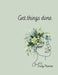 Daily Planner - Get things done!: Undated stylish Daily Planner with a gorgeous feminine design by Catalina Lulurayoflife