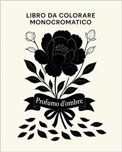 Libro da colorare monocromatico - Profumo d'ombre by Viss, Stella