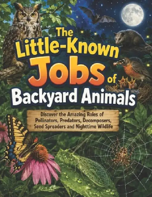 The Little-Known Jobs of Backyard Animals: Discover the Amazing Roles of Pollinators, Predators, Decomposers, Seed Spreaders and Nighttime Wildlife by R Clark, Dr George M Velasco